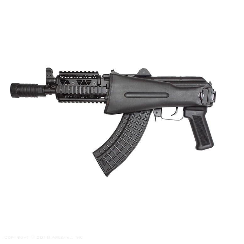 SLR107UR SBR with stock folded, on a white background