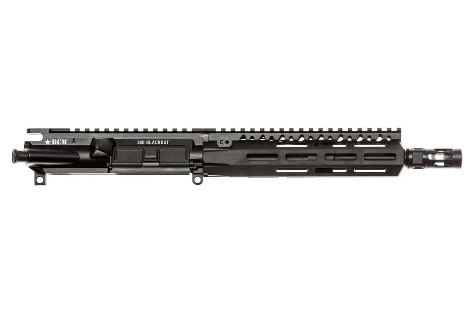 BCM 9 inch .300 Blackout upper receiver group with MCMR-8 handguard, side profile