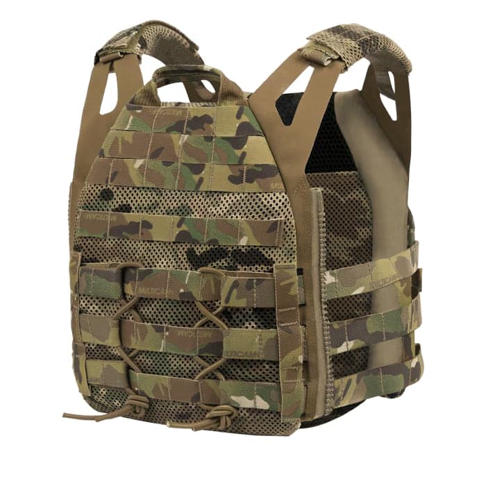 MultiCam JPC 2.0 Maritime carrier seen from the back, showing the mesh panels