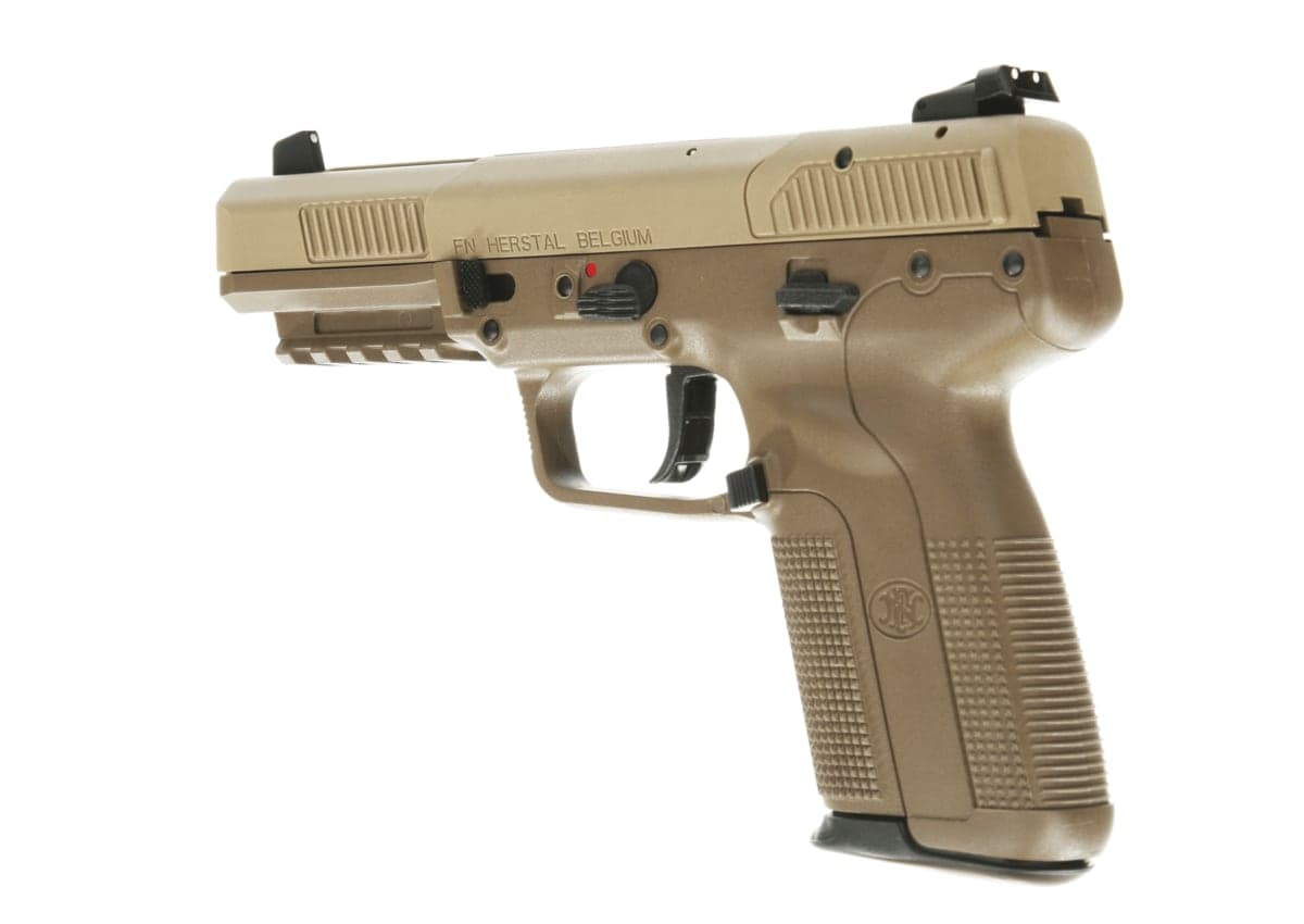 Flat dark earth FN Five-seveN, right side profile