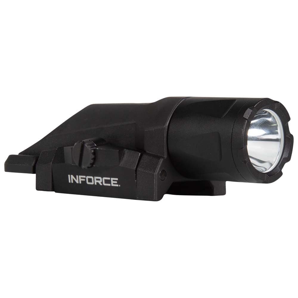 INFORCE WML Gen 3 weapon light in black, angled view