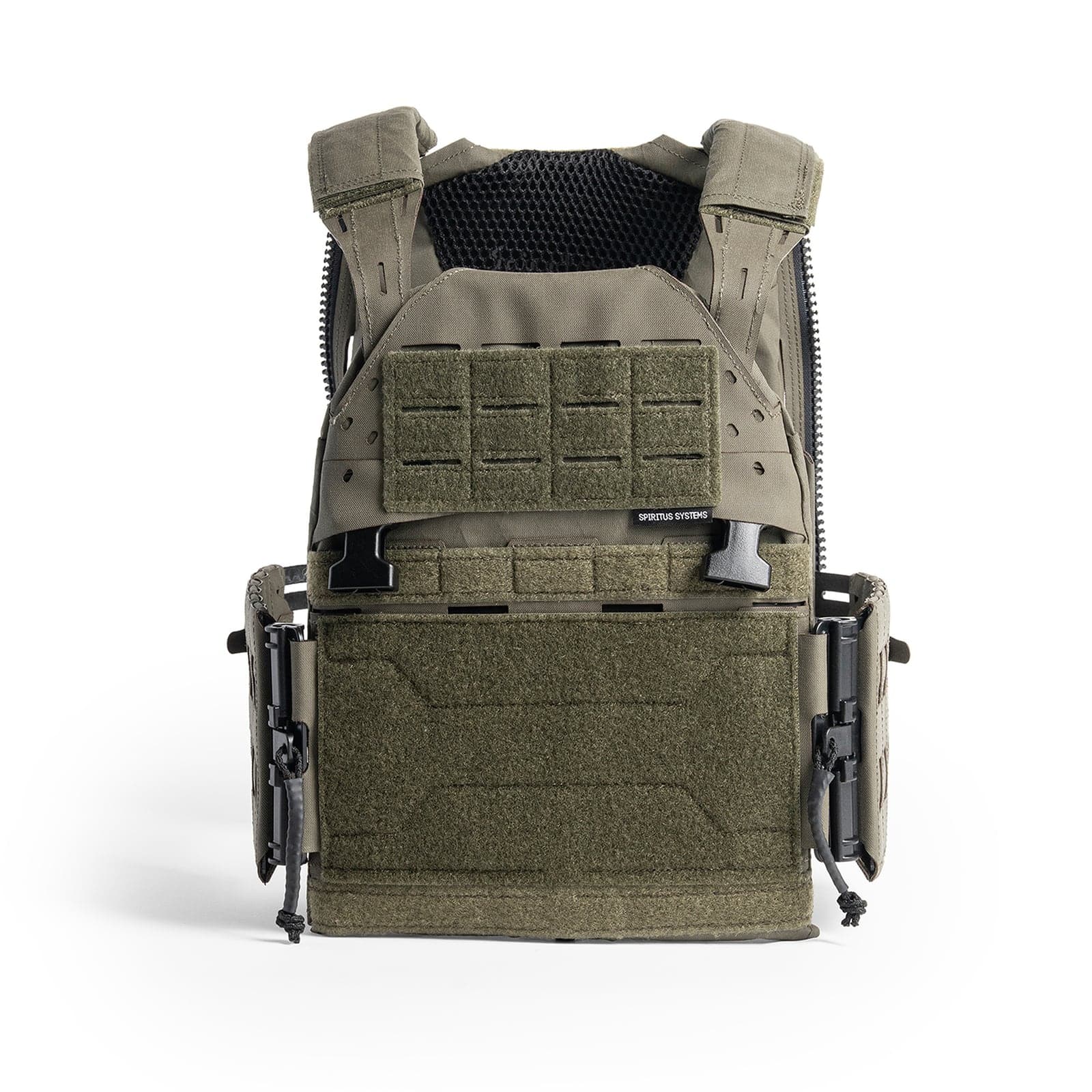 LV-120 plate carrier in Ranger Green, front view